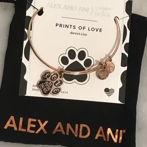 Alex and Ani Jewelry - Alex and Ani Paw Print Bracelet Alex and Ani Jewelry - Alex and Ani Paw Print Bracelet